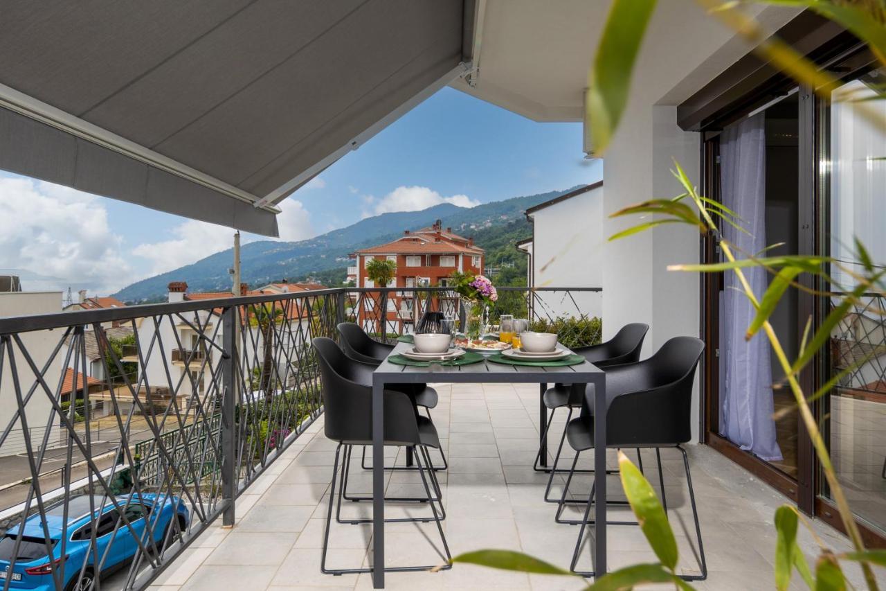 Villa Adriatic, Apartment Chiara With Sea View And Heated Swimming Pool, Free Private Parking, Icici Exterior foto